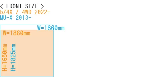 #bZ4X Z 4WD 2022- + MU-X 2013-